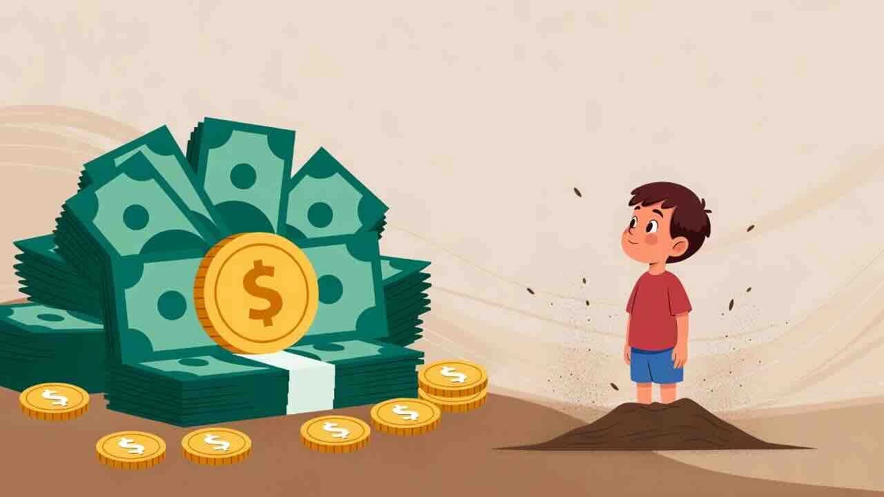 Cum influențează copilăria relația cu banii